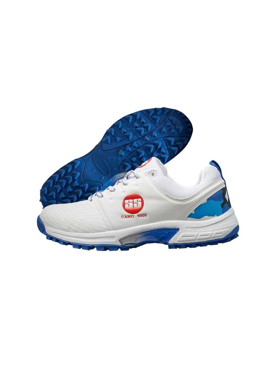 SS Men Camo 9000 Blue/White Ton Sport Shoes (1)