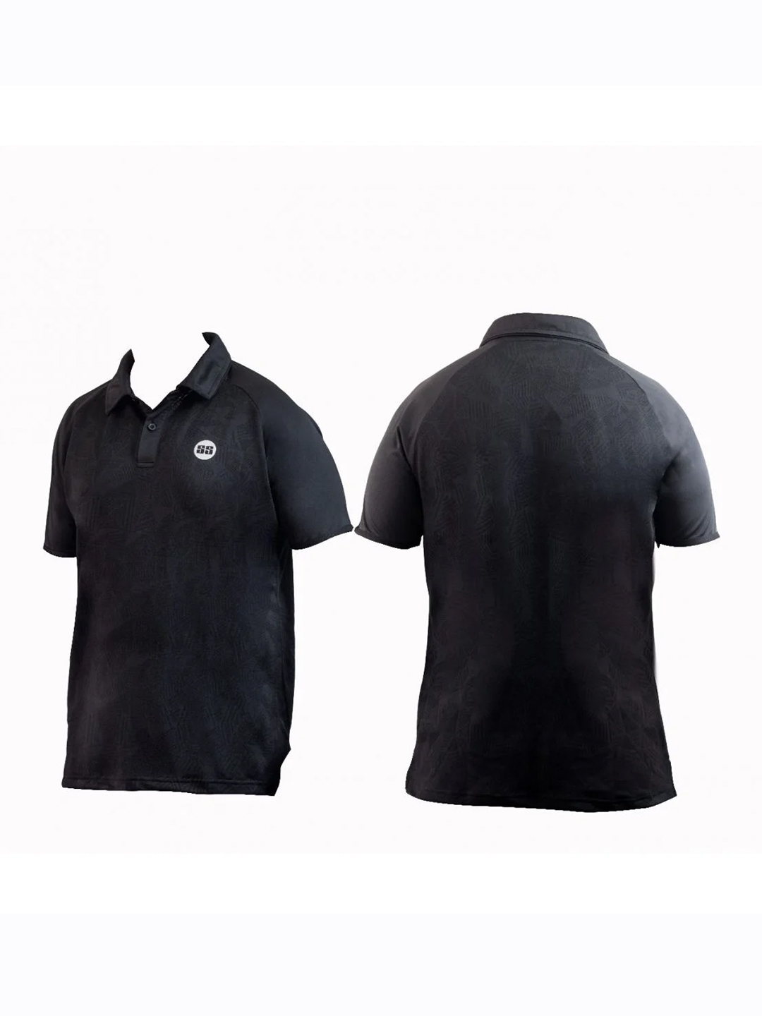 SS Men Tshirt Maximus Polo H/S - Black Colour (1)