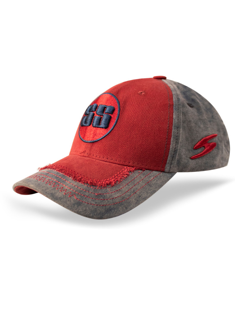 SS SS SUPER CAP (MEHROON RUFF) (1)