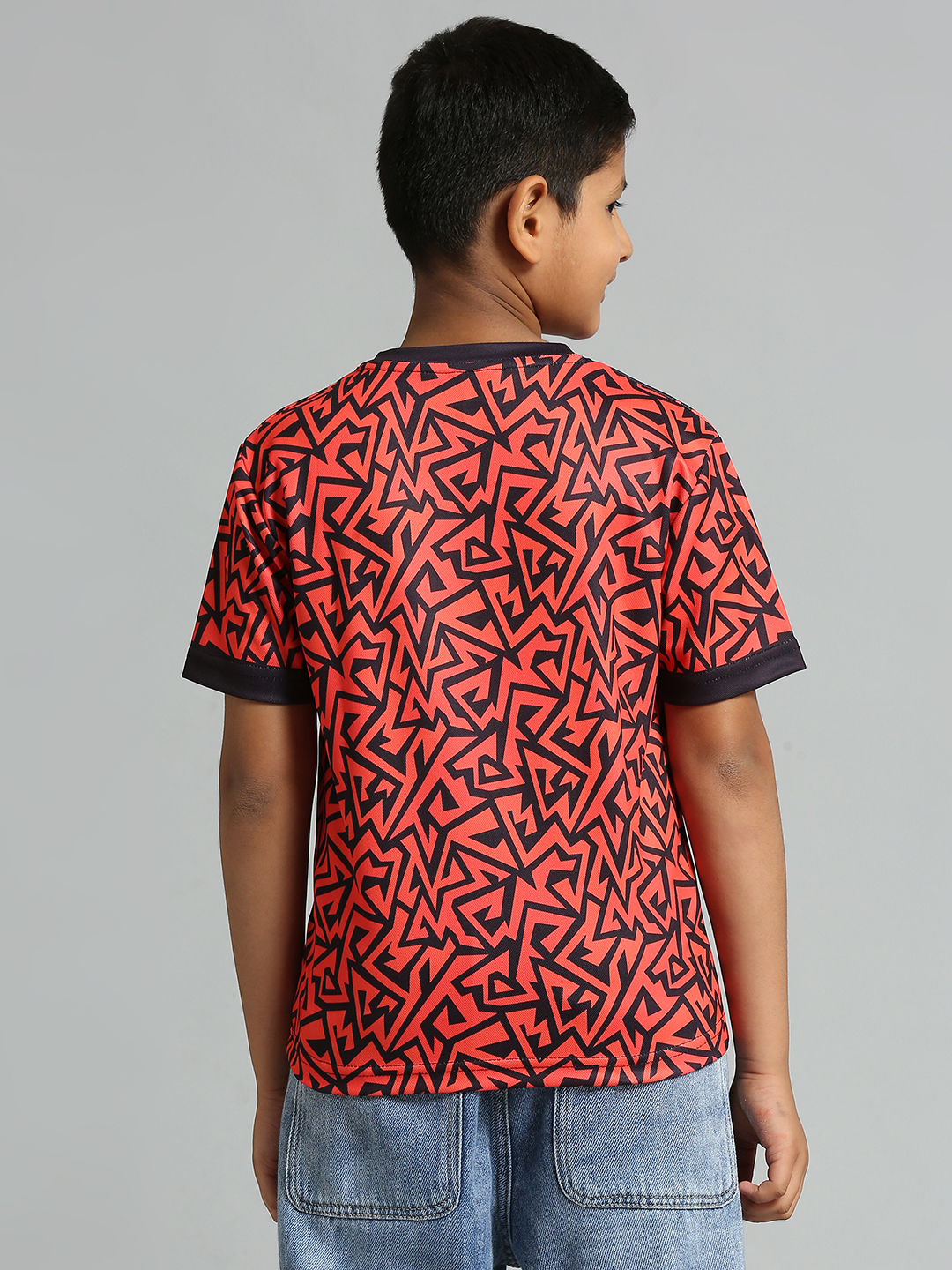 Sunrisers Hyderabad Boys Lookalike SRH Fan Jersey (5)