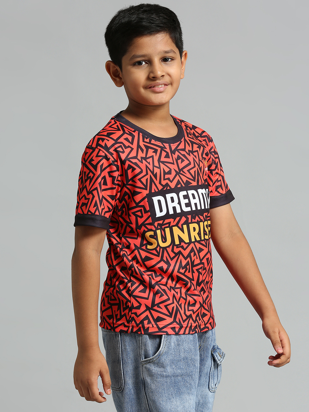 Sunrisers Hyderabad Boys Lookalike SRH Fan Jersey (7)