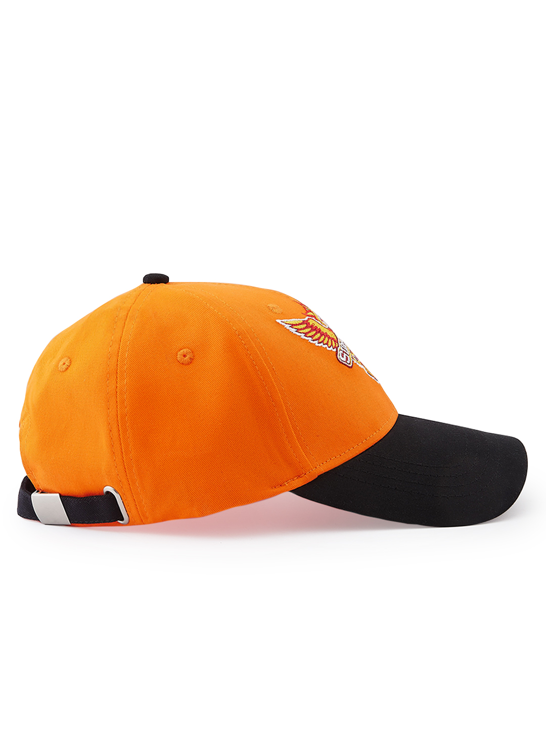 Sunrisers Hyderabad Logo Embroidered Orange and Black Baseball Cap (5)