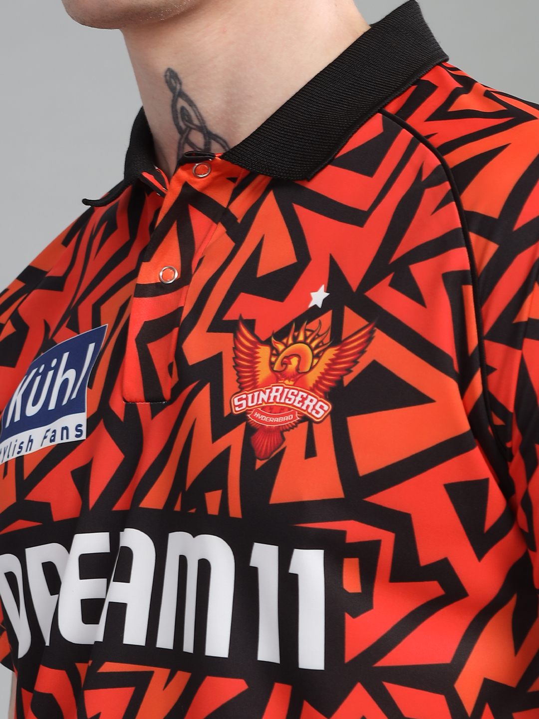 Sunrisers Hyderabad Men Official IPL-2024 Replica Jersey (11)