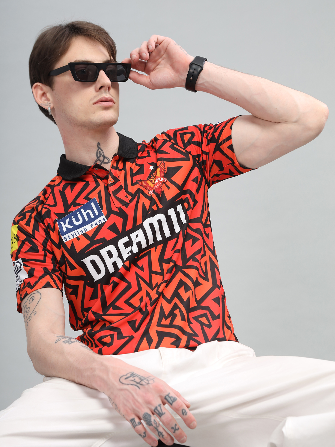 Sunrisers Hyderabad Men Official IPL-2024 Replica Jersey (2)