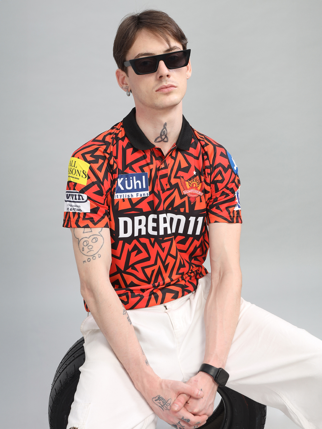 Sunrisers Hyderabad Men Official IPL-2024 Replica Jersey (3)