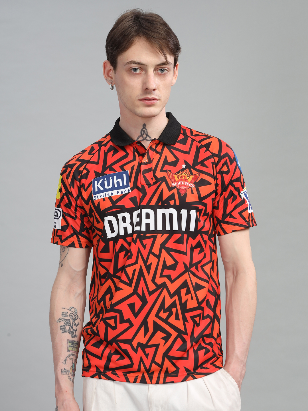 Sunrisers Hyderabad Men Official IPL-2024 Replica Jersey (4)