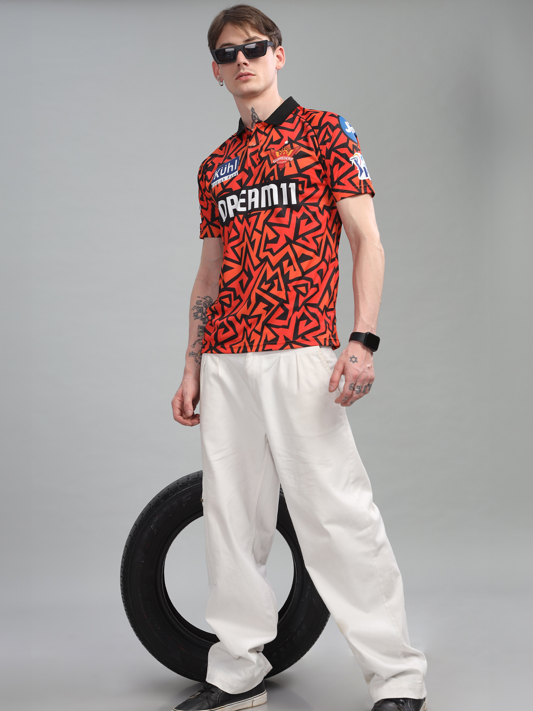 Sunrisers Hyderabad Men Official IPL-2024 Replica Jersey (6)
