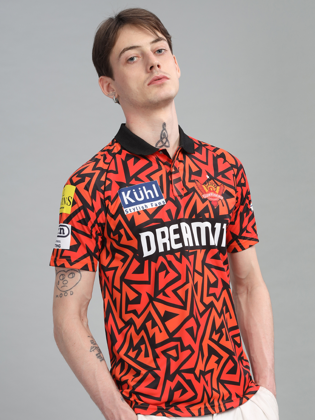 Sunrisers Hyderabad Men Official IPL-2024 Replica Jersey (7)