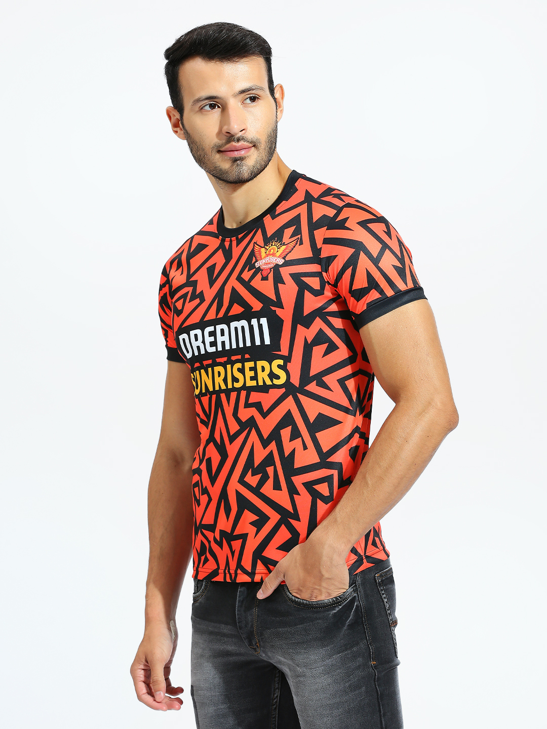 Sunrisers Hyderabad SRH Dream11 Fan T-Shirt 2024 (3)