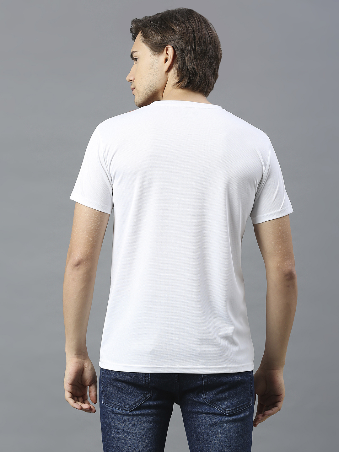 Sunrisers Hyderabad Men White All Over Print Half Sleeves Round Neck Polyester T-Shirt (3)