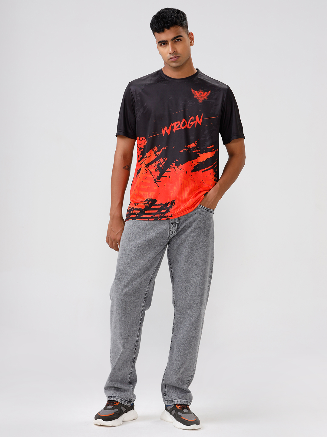 Sunrisers Hyderabad Official 2025 Nightflare Fan T-Shirt For Men (5)