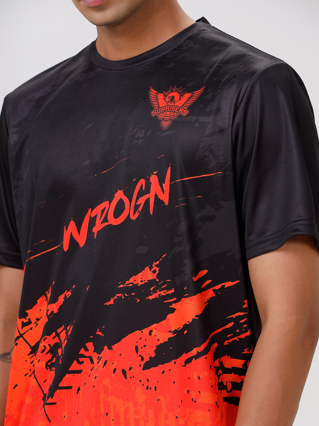 Sunrisers Hyderabad Official 2025 Nightflare Fan T-Shirt For Men (6)