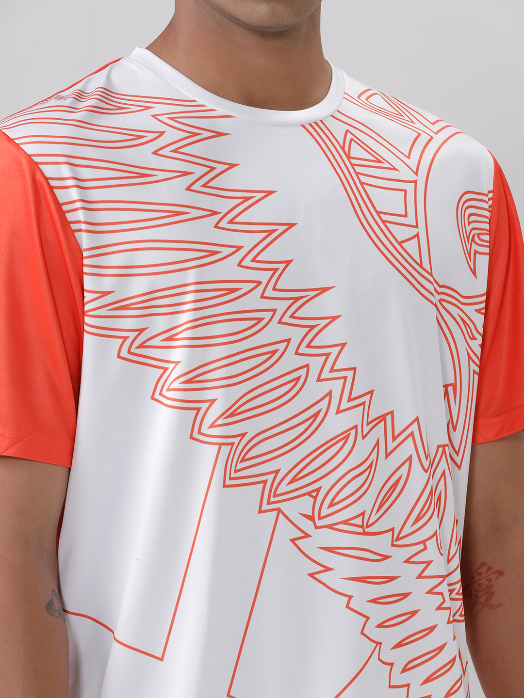 Sunrisers Hyderabad Official 2025 Skystrike Fan T-Shirt For Men (5)