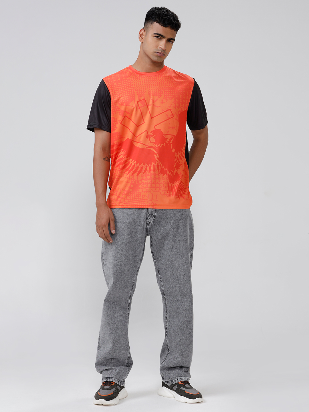 Sunrisers Hyderabad Official 2025 Soaring Ember Fan T-Shirt For Men (5)