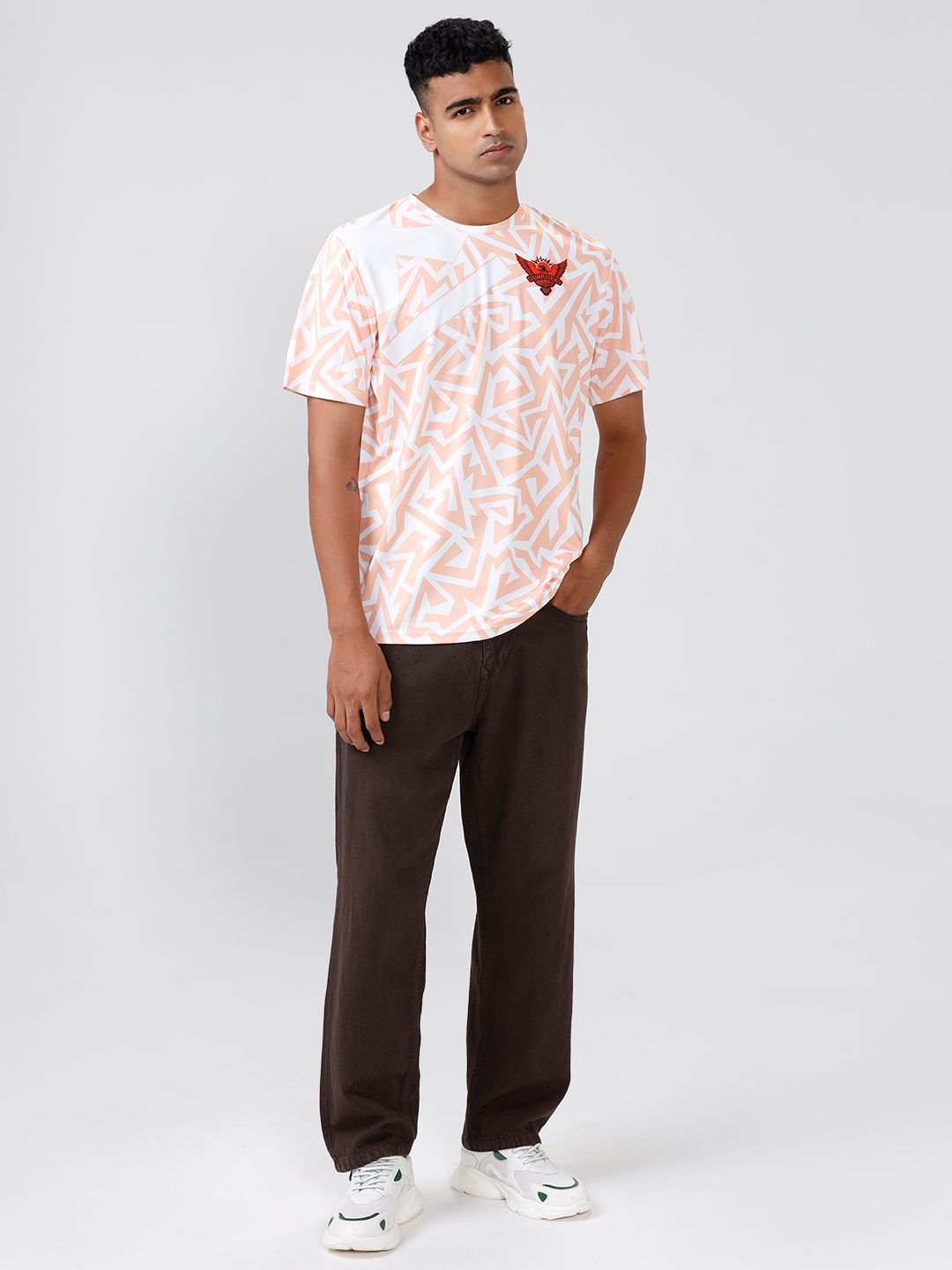 Sunrisers Hyderabad Official 2025 Suntrail Fan T-Shirt For Men (4)
