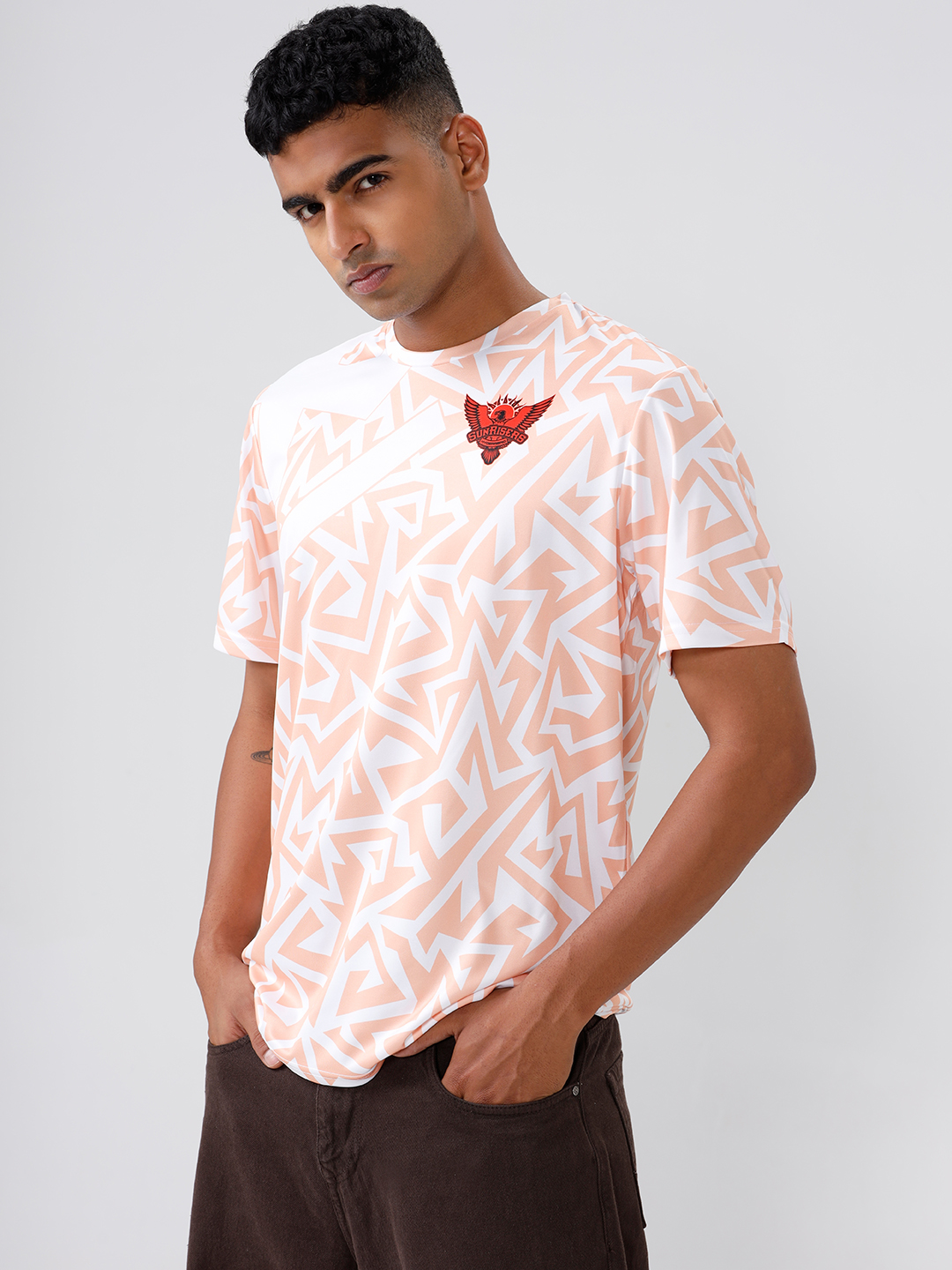 Sunrisers Hyderabad Official 2025 Suntrail Fan T-Shirt For Men (3)