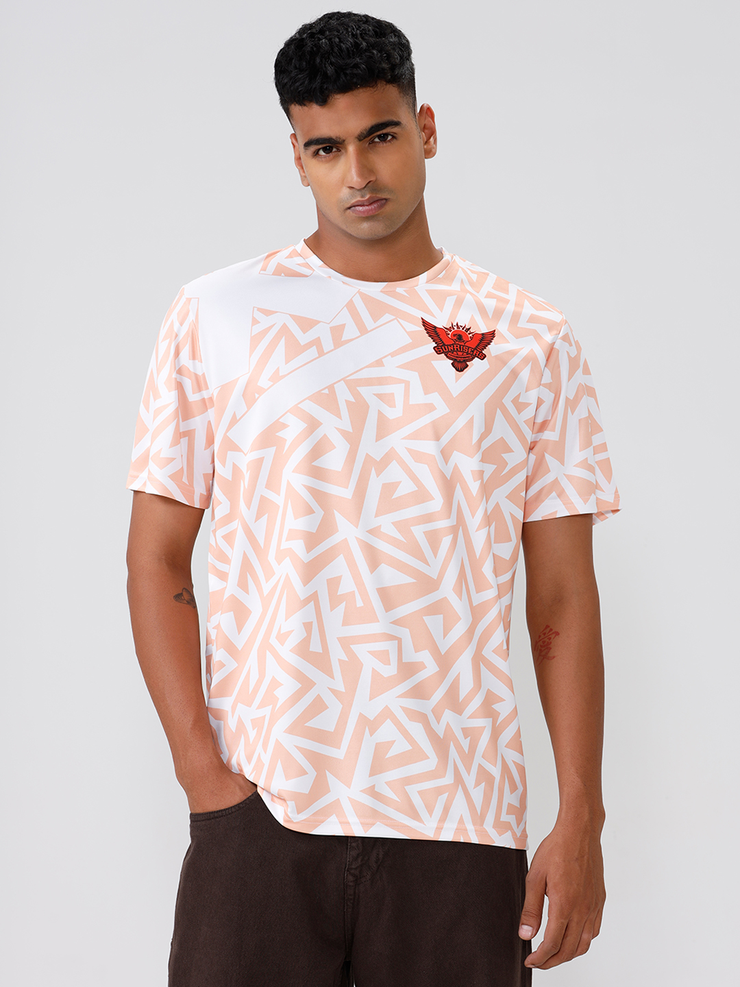 Sunrisers Hyderabad Official 2025 Suntrail Fan T-Shirt For Men