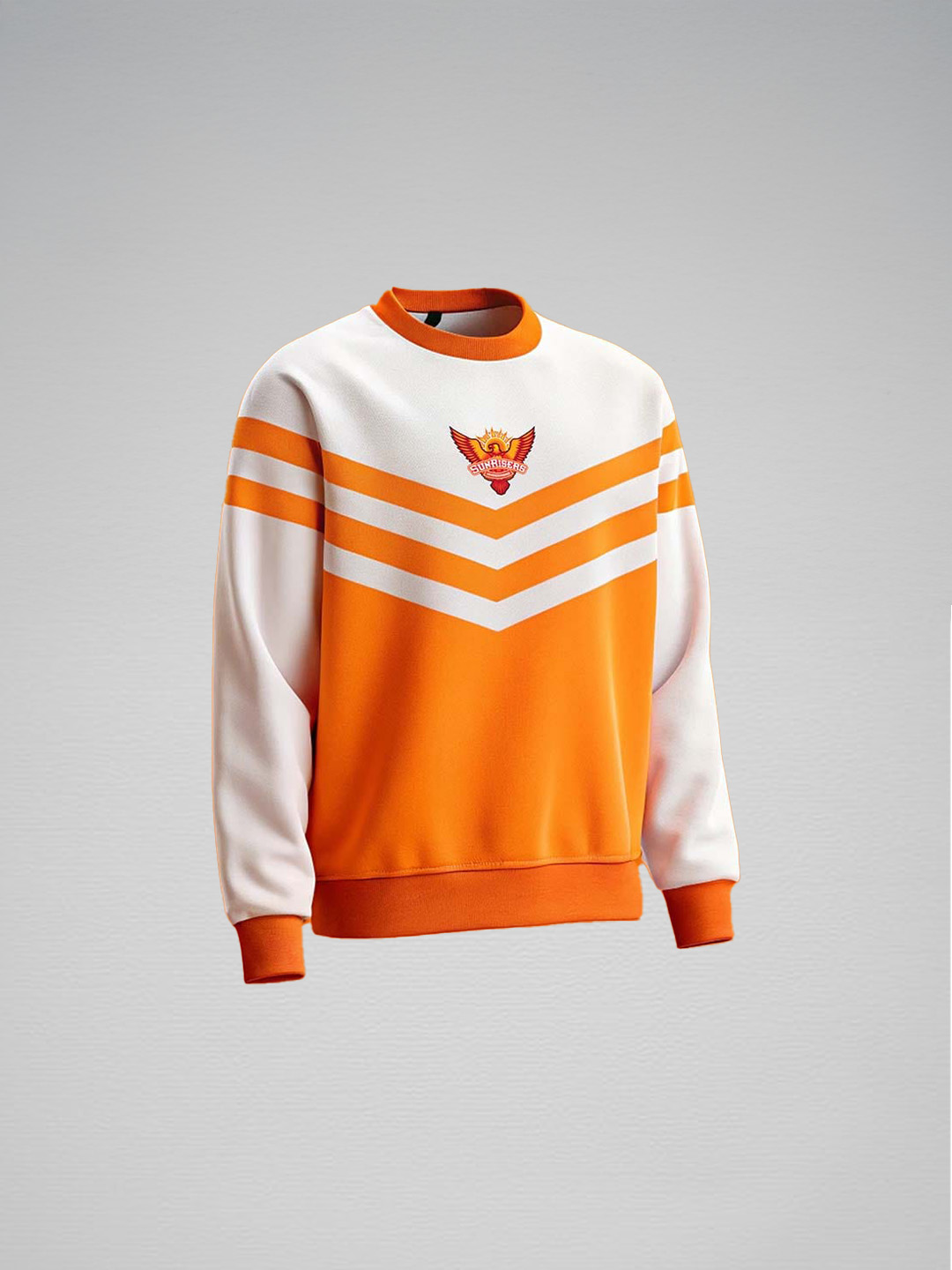 Sunrisers Hyderabad Retro Striped Sweatshirt