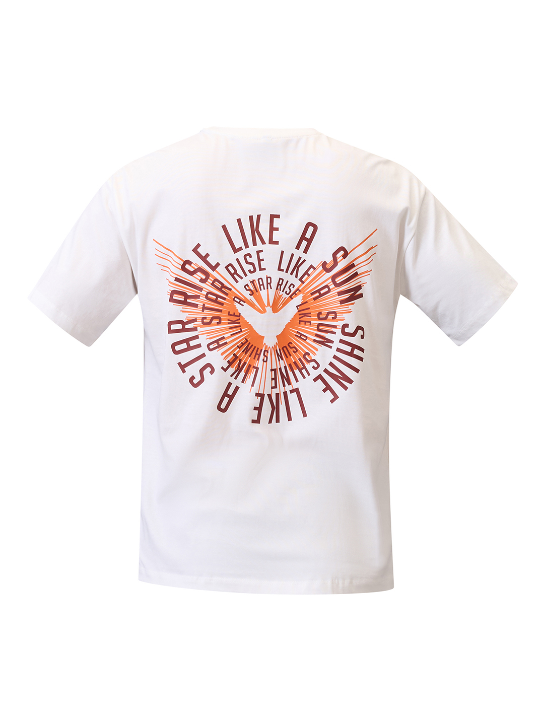 Sunrisers Hyderabad Rise Like a Star Oversized T-Shirt for Men (7)