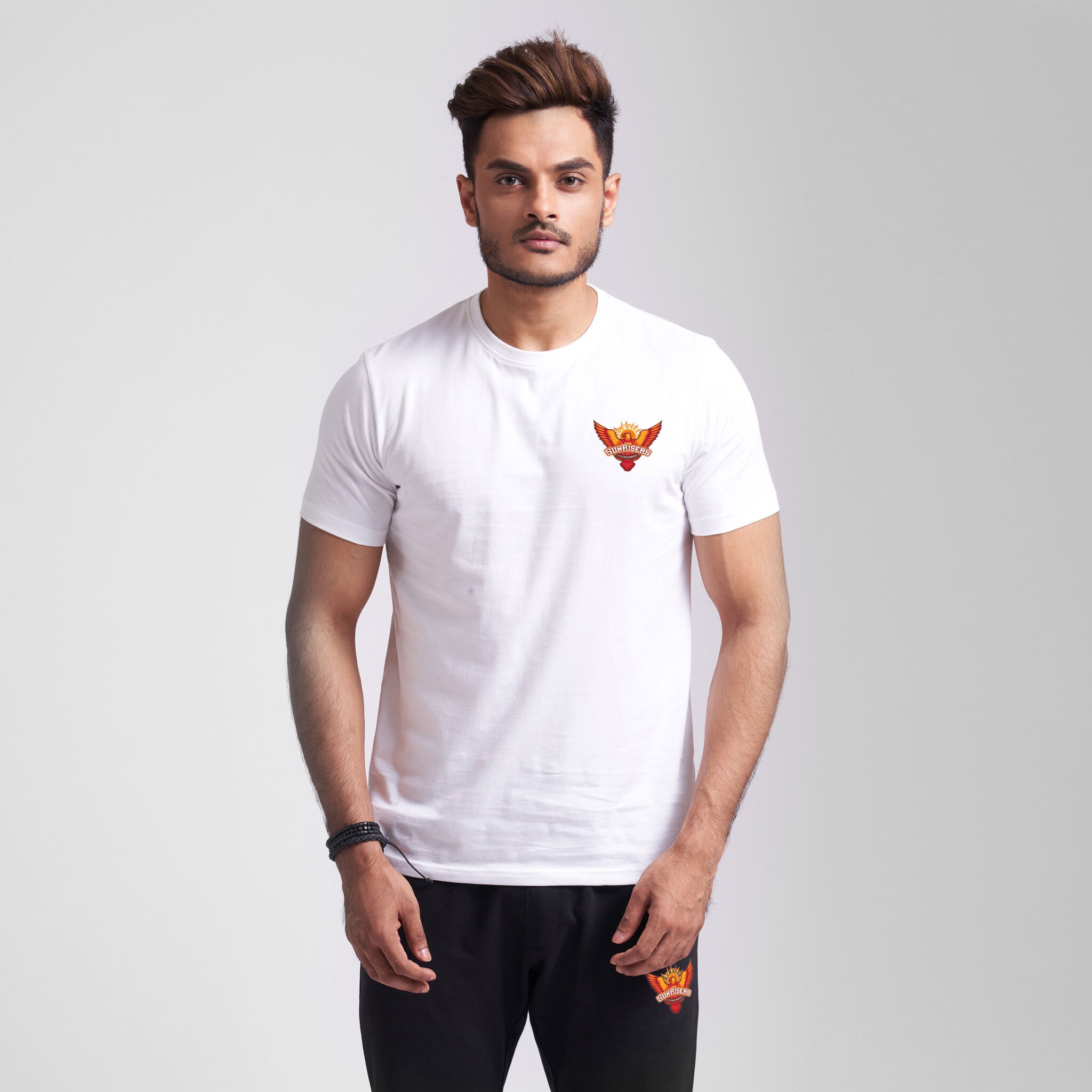 Sunrisers Hyderabad SRH Bhuvi White Regular Fit Fan Jersey (1)
