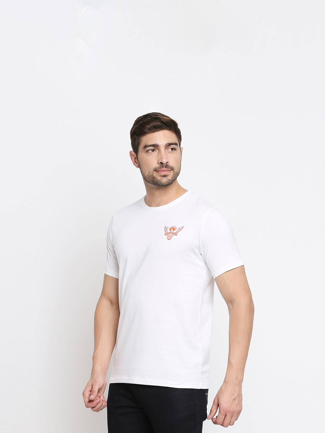Sunrisers Hyderabad SRH David Warner White Regular Fit Fan Jersey (1)