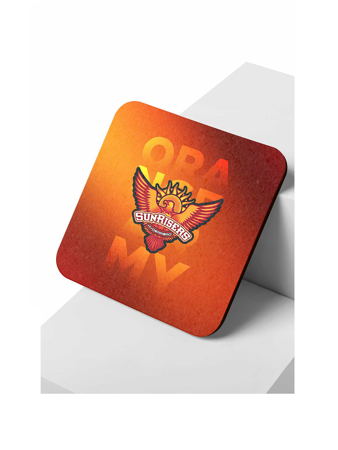 Sunrisers Hyderabad SRH Orange Army - 10 X 10 (cm) Coasters (1)