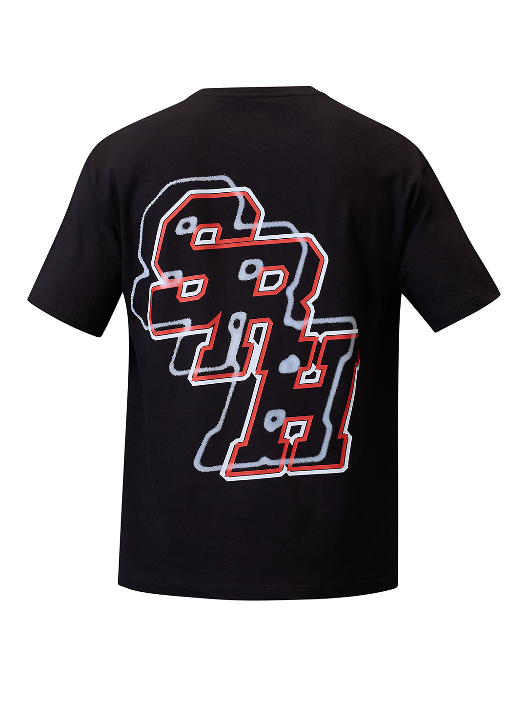 Sunrisers Hyderabad SRH Shadow Strike Oversized T-Shirt for Men (7)