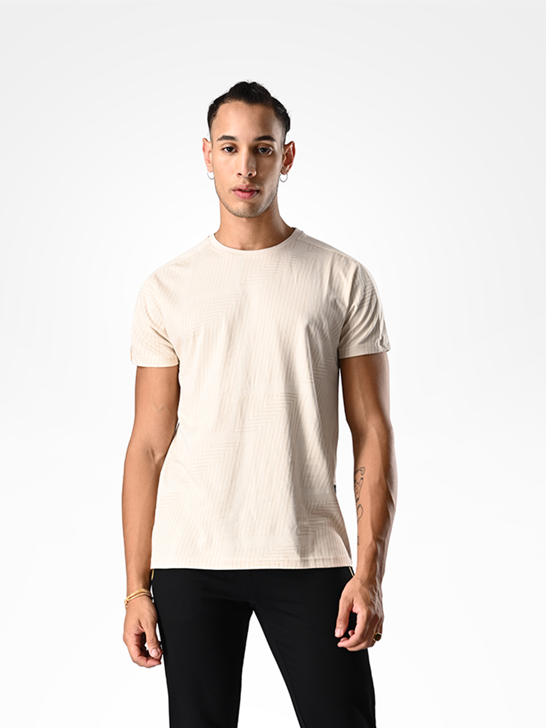 AOP Off White Gold T-shirt
