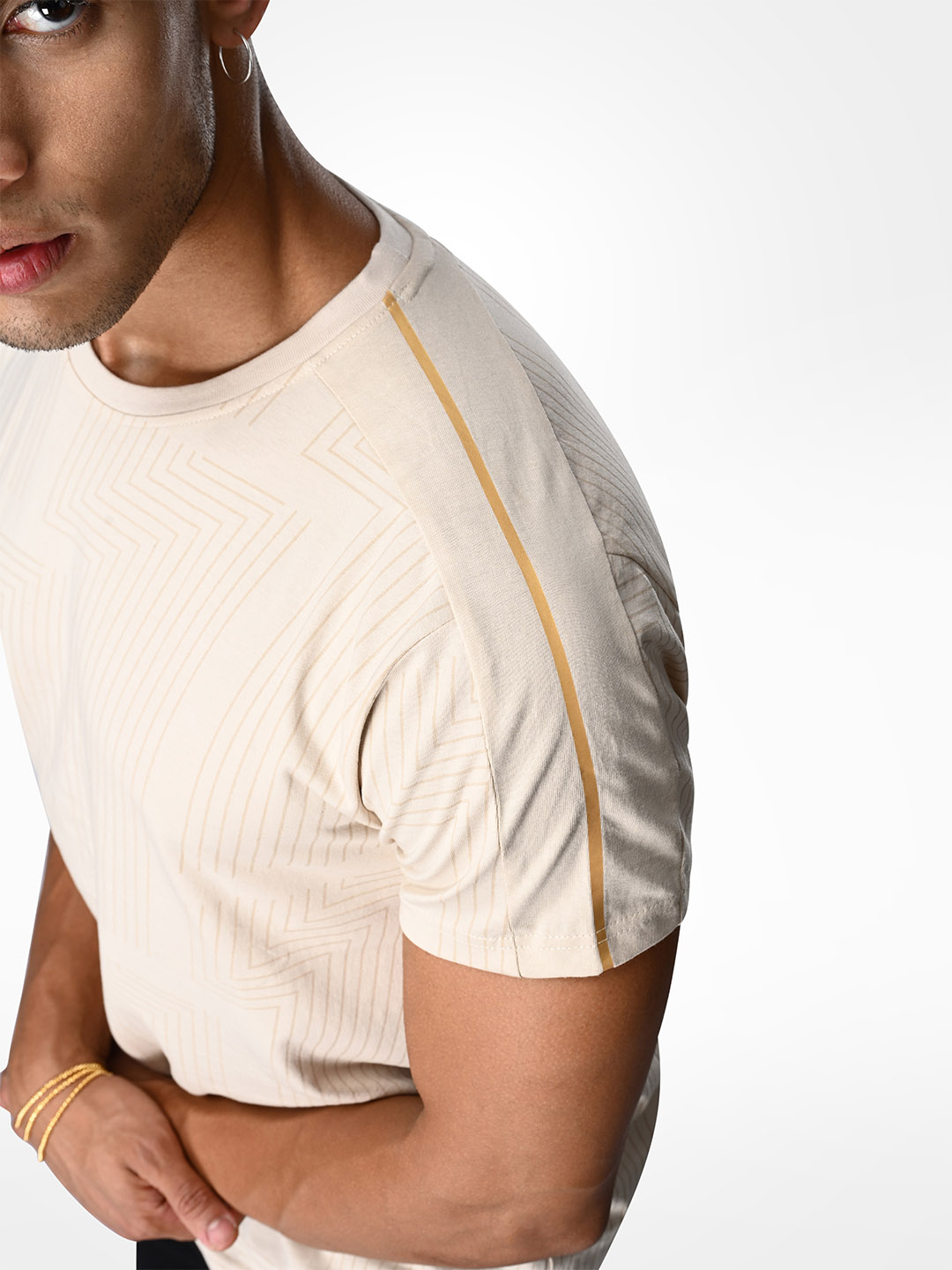 Supa AOP Off White Gold T-shirt (6)