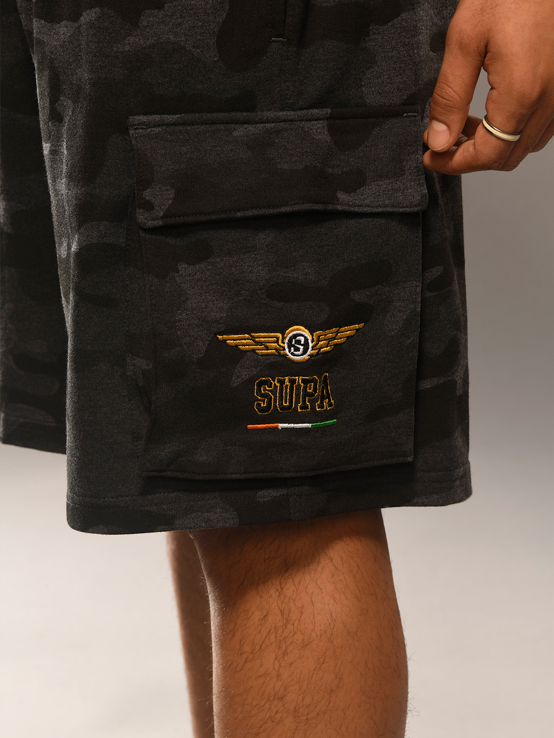 Supa Aviation Bullet Anthra Camo Shorts (5)