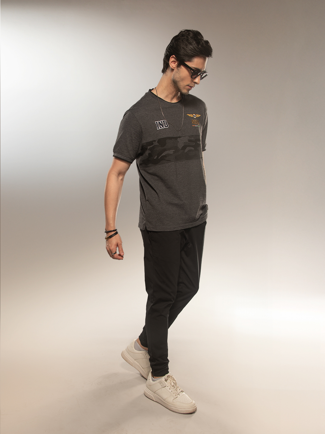 Supa Aviation Buzzy Anthra Camo Pique Cut & Sew T-shirt (6)