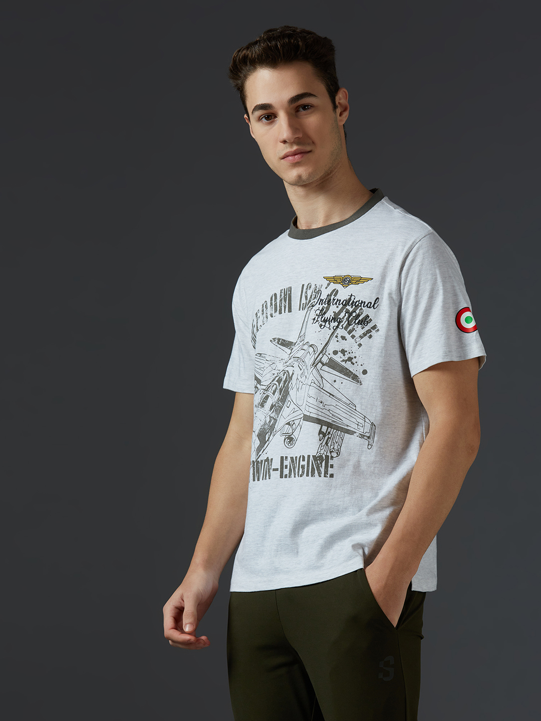 Supa Aviation Ghost Ecru Graphic T-shirt (3)