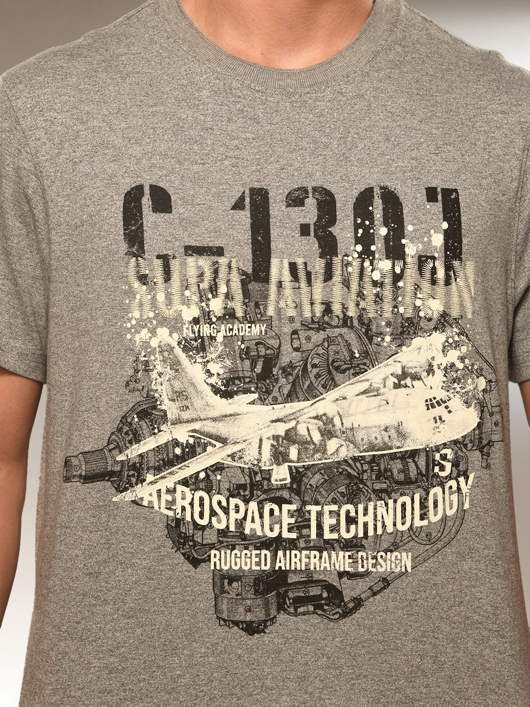 Supa Aviation Igloo Grey Graphic T-shirt (4)