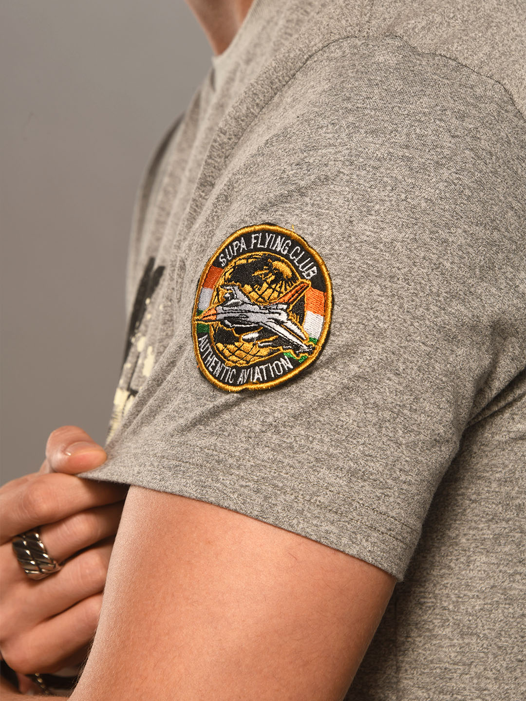 Supa Aviation Igloo Grey Graphic T-shirt (5)