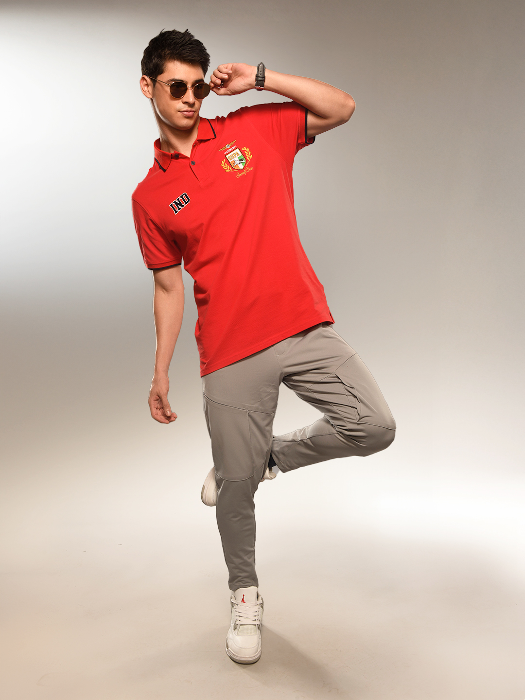 Supa Aviation Magma Red Pique Core Polo (6)