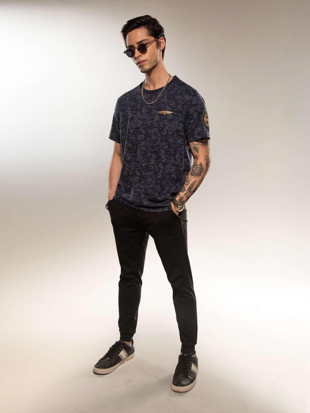 Supa Aviation Raptor Navy Camo T-shirt (6)