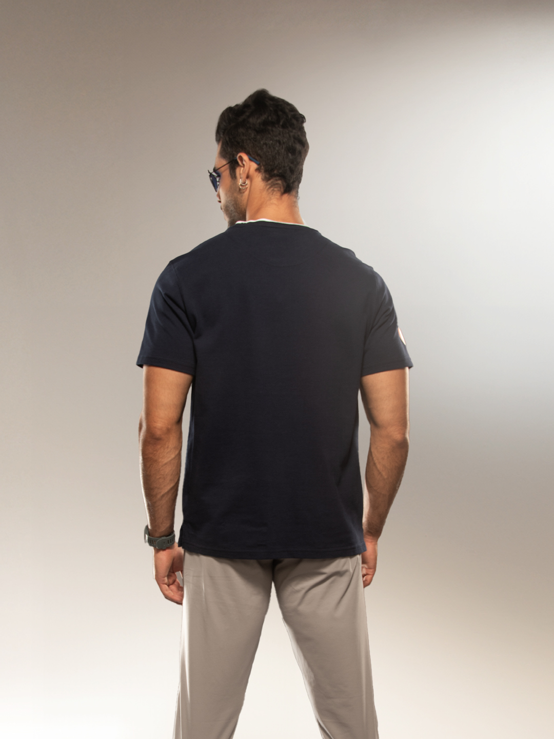 Supa Aviation Thunder Navy Pique Graphic T-shirt (3)