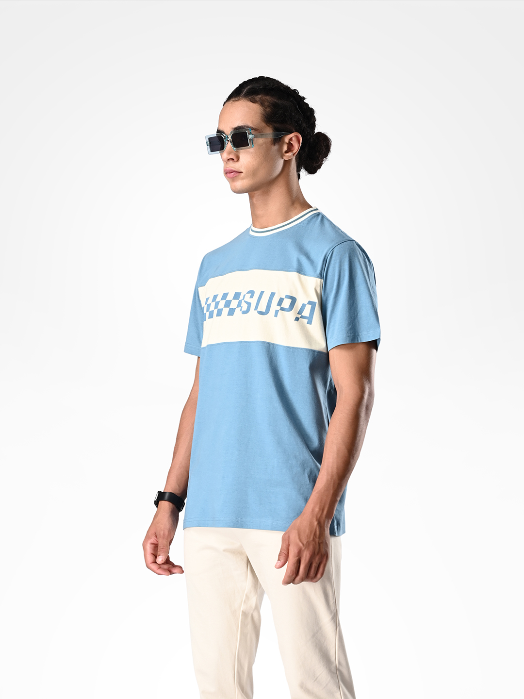 Supa Bamboo Blue Bone T-shirt (2)