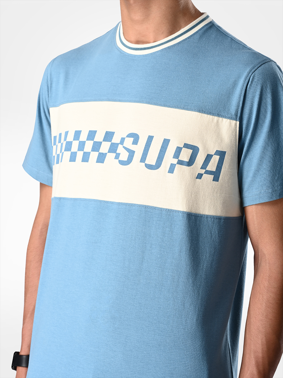 Supa Bamboo Blue Bone T-shirt (3)