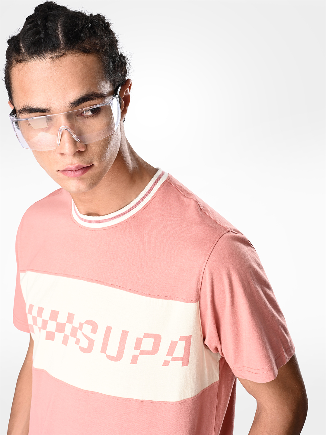 Supa Bamboo Desert Pink Bone T-shirt (6)