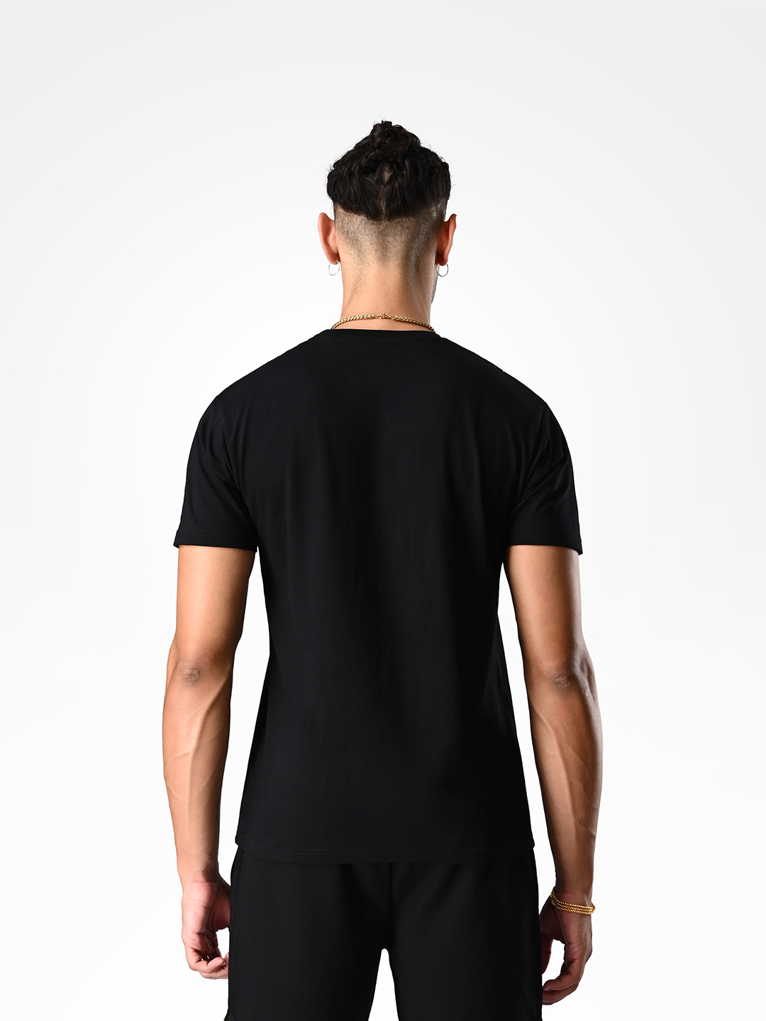 Supa Black Basketball Gold Foil T-shirt (3)