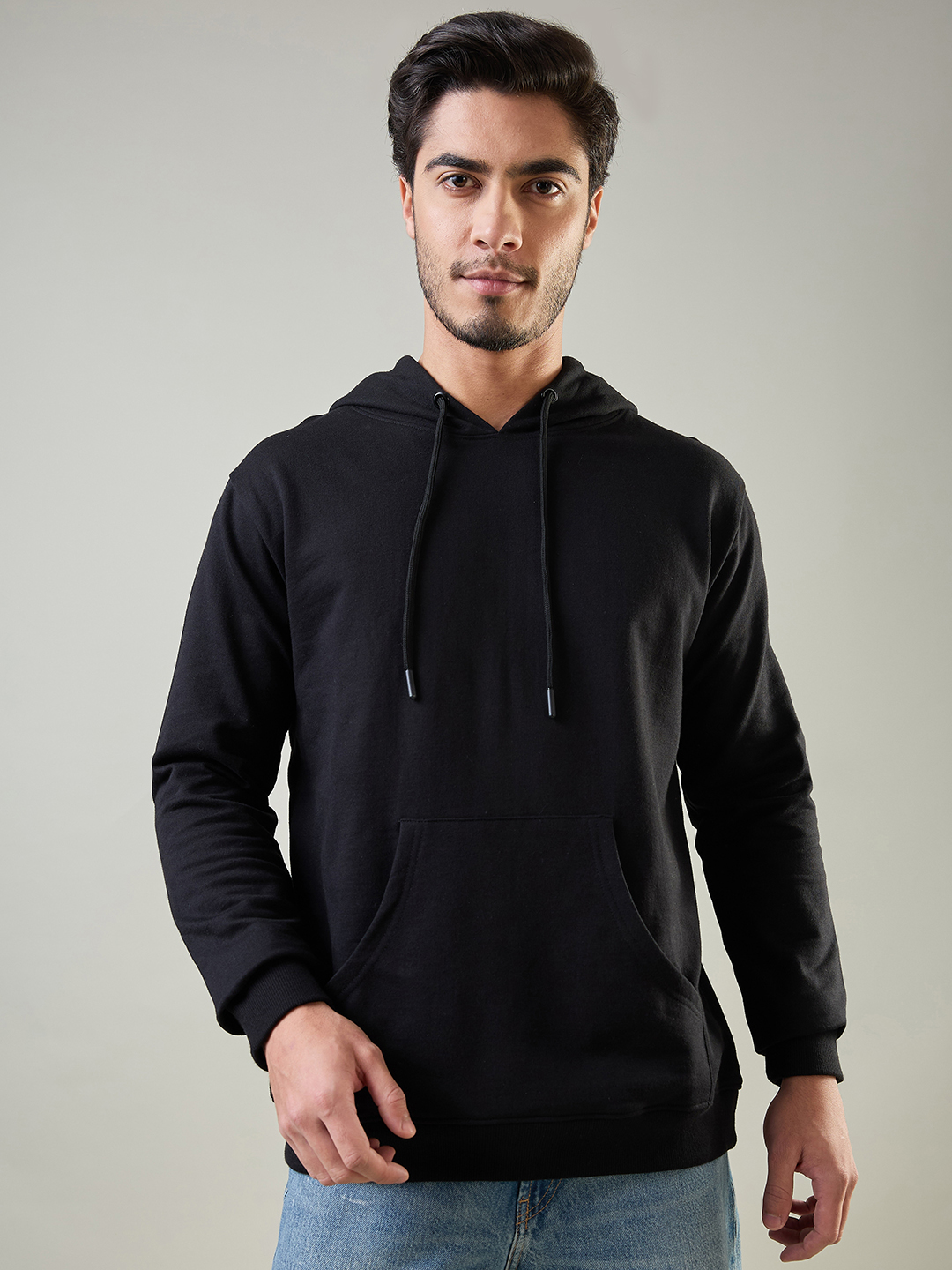 Black Hoodie Sweatshirt