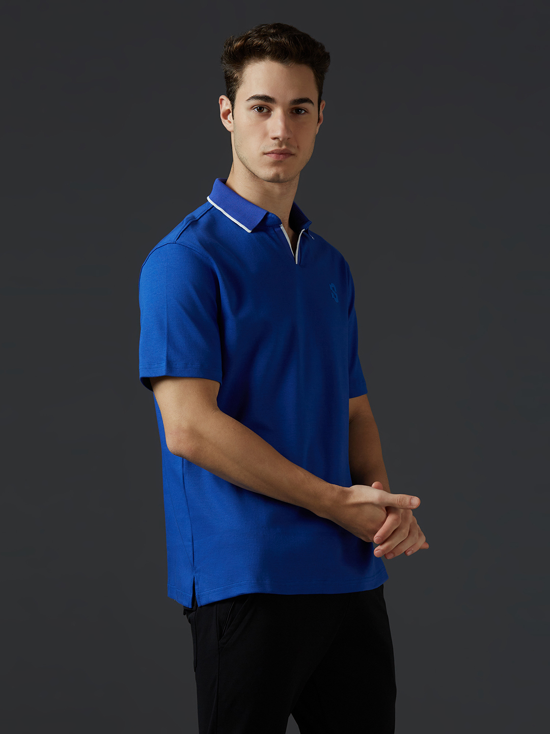 Supa Blue Polo T-shirt (3)