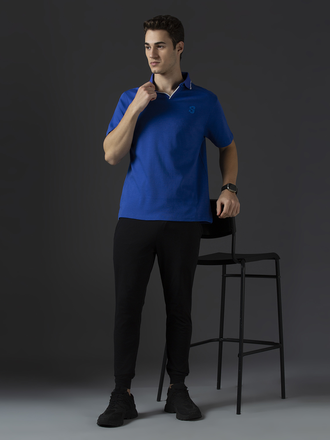 Supa Blue Polo T-shirt (6)