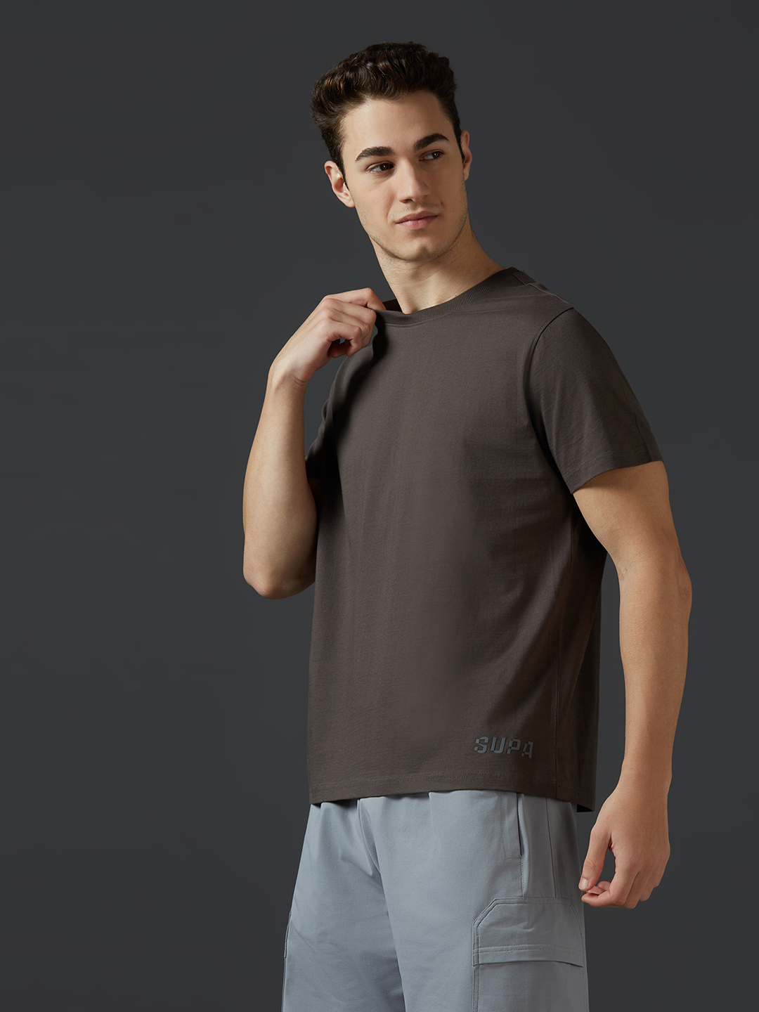 Supa CEDAR BROWN T-Shirt  (2)