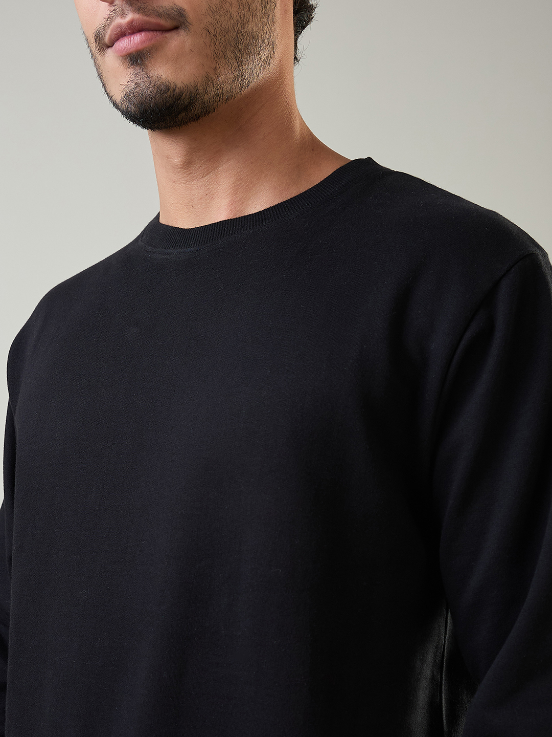 Supa Classic Black Sweatshirt (4)