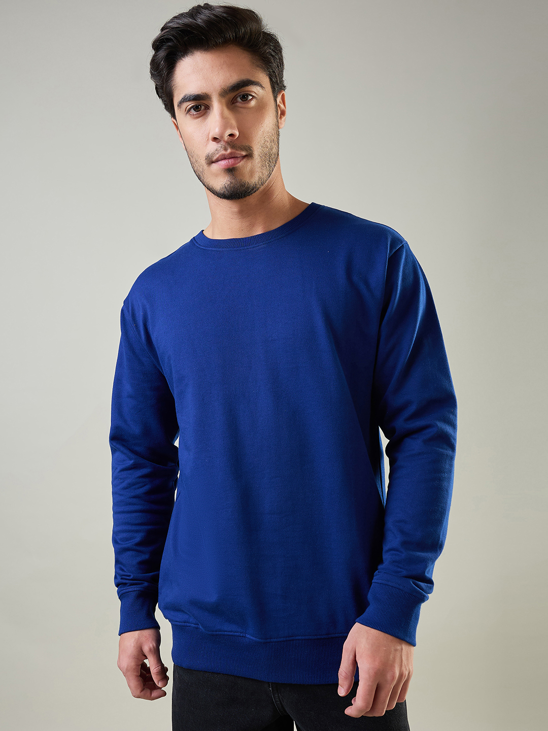 Supa Classic Navy Sweatshirt (1)