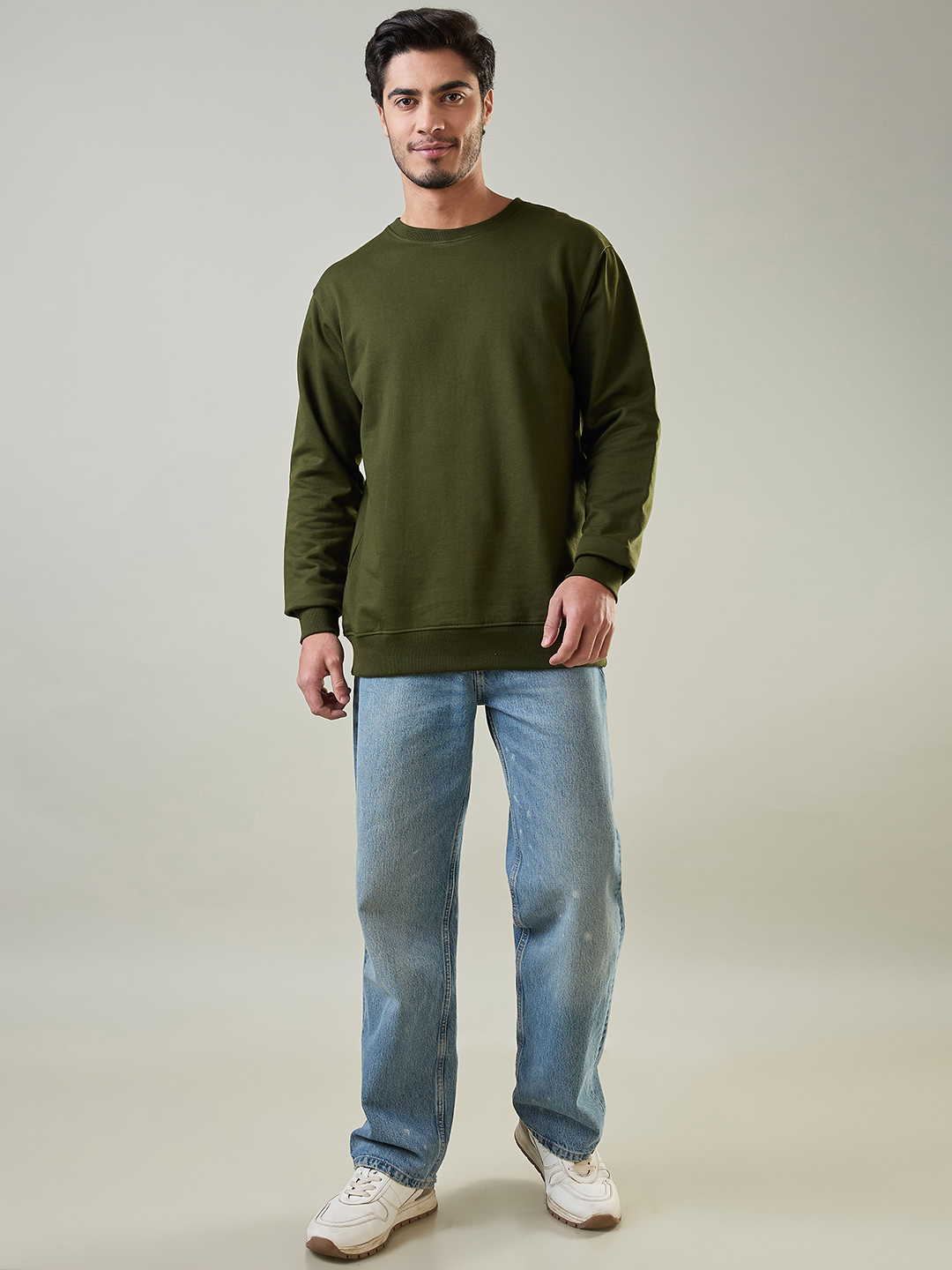 Supa Classic Olive Sweatshirt (7)