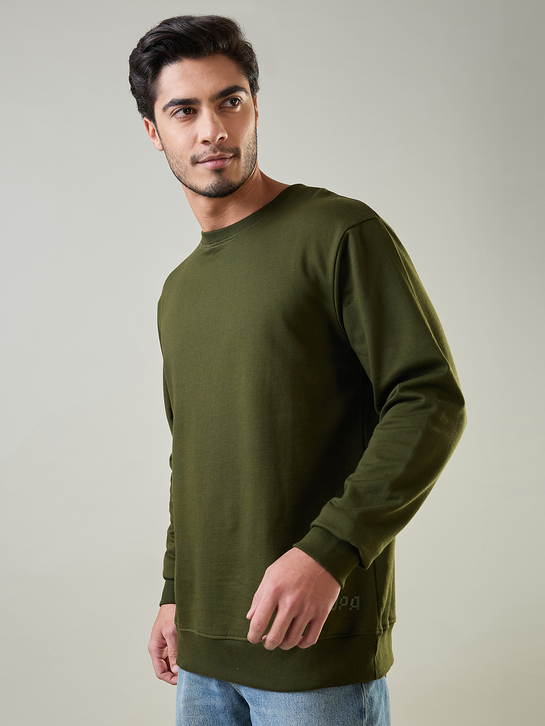 Supa Classic Olive Sweatshirt (3)