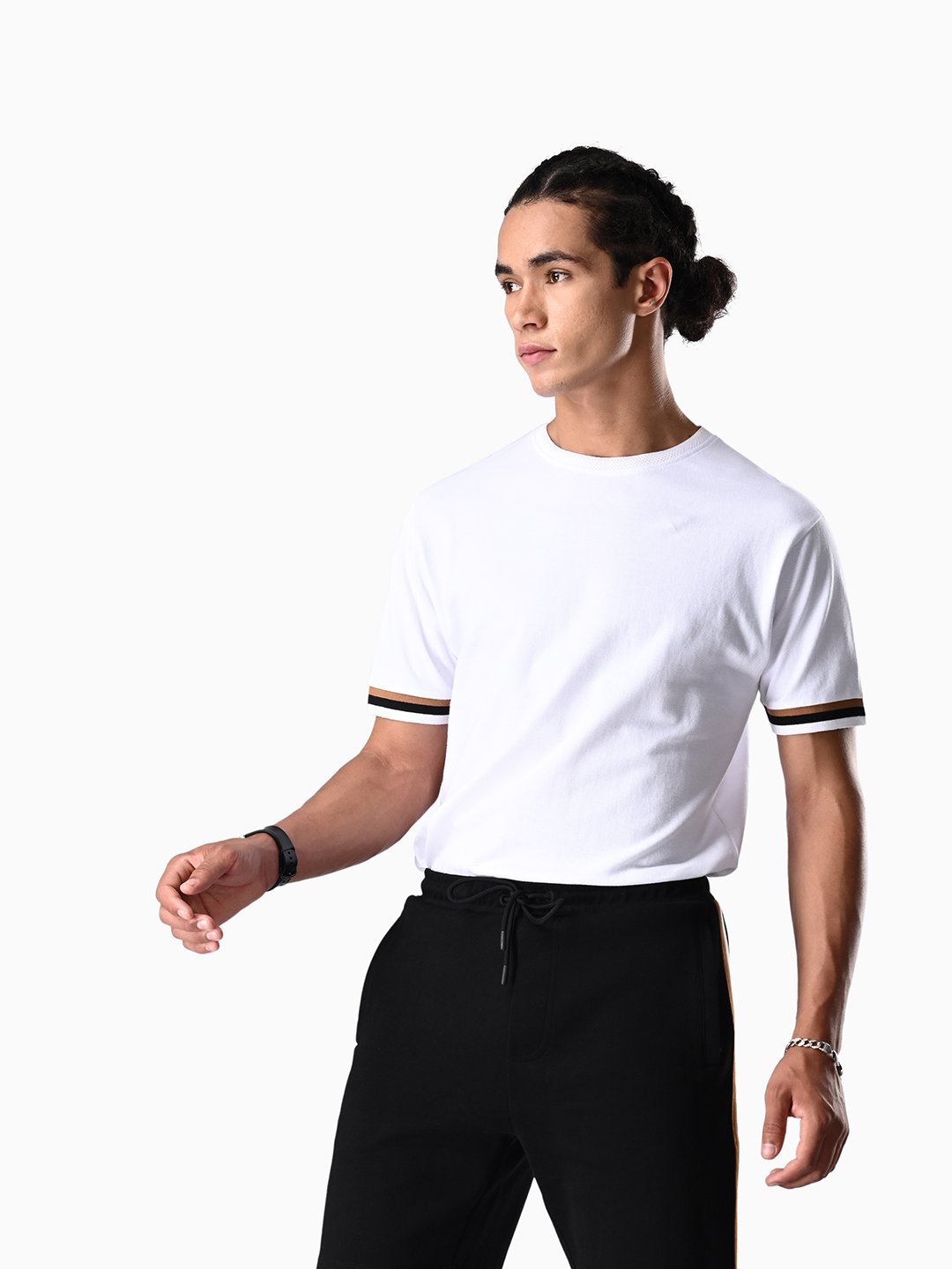 Supa Comfortable Black Heavy Knit Cotton Shorts (5)
